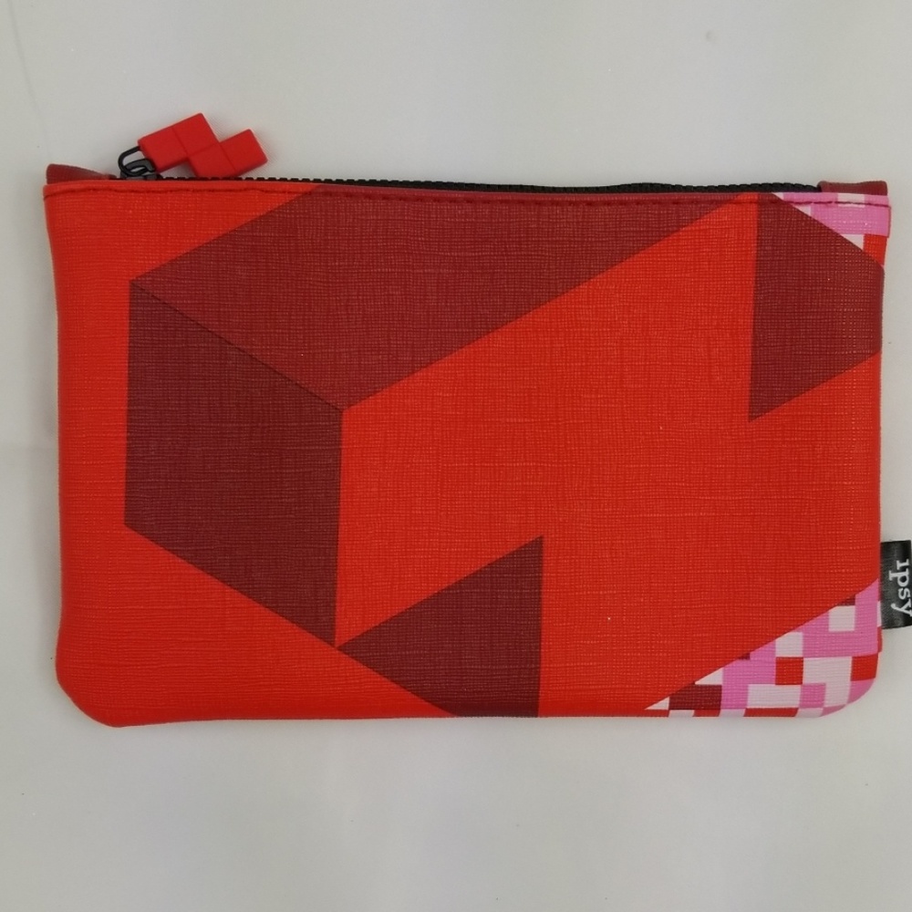 🍓Ipsy Tetris Cosmetic Bag/ Case